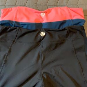 2 pairs of new yoga capris-new without tags